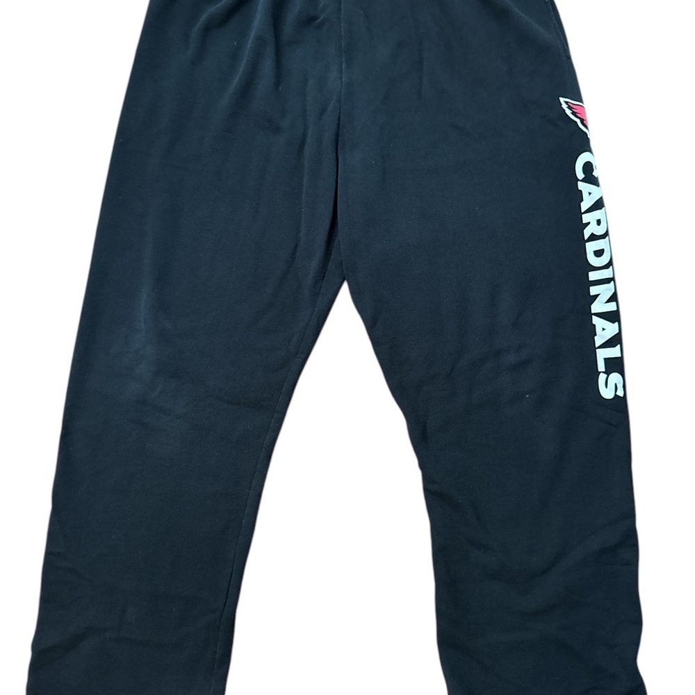 Arizona Cardinals Men’s Majestic Size XL Black Sweatpants NFL Cardinals Football - Picture 3 of 14